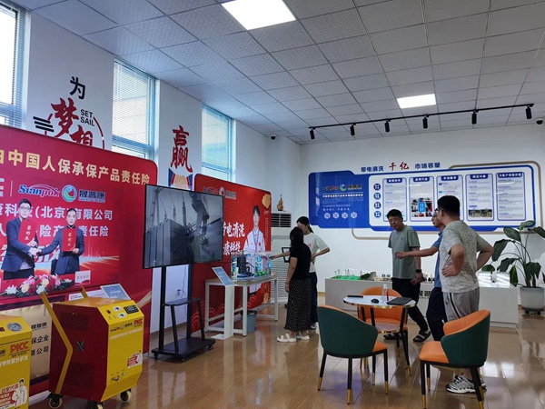 广西贵港蓝总现场考察