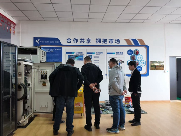 宁夏吴忠米总现场考察
