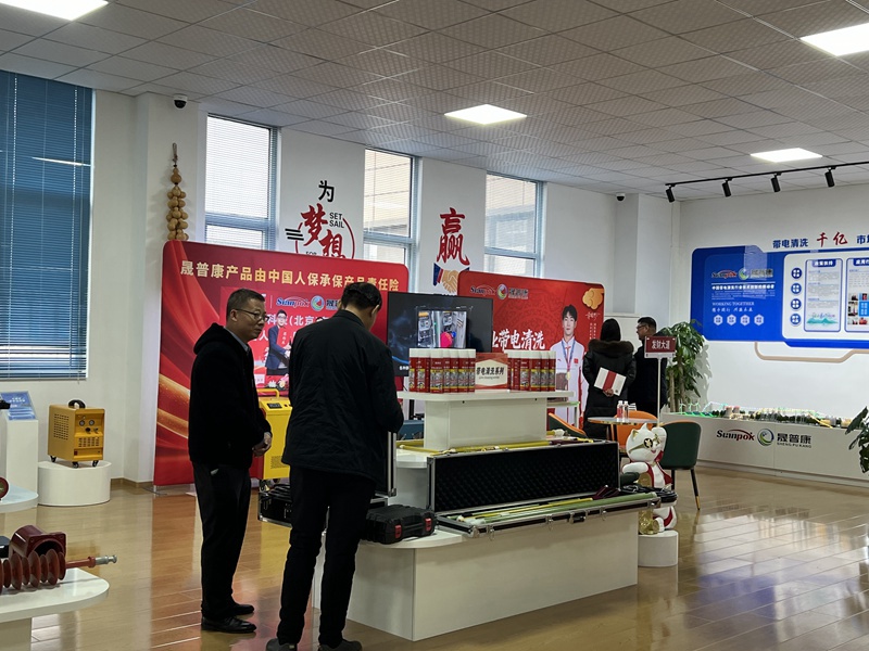 蓝清科技客户考察153