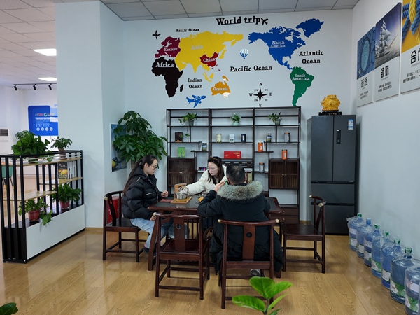 蓝清科技客户考察002