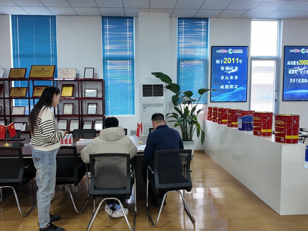 蓝清科技客户考察016