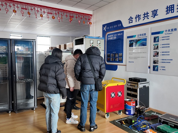 蓝清科技客户考察017