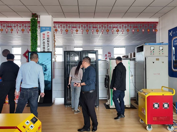 蓝清科技客户考察045