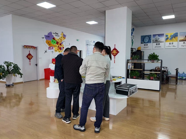 蓝清科技客户考察047