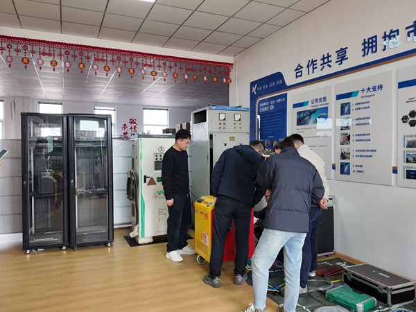 蓝清科技客户考察050