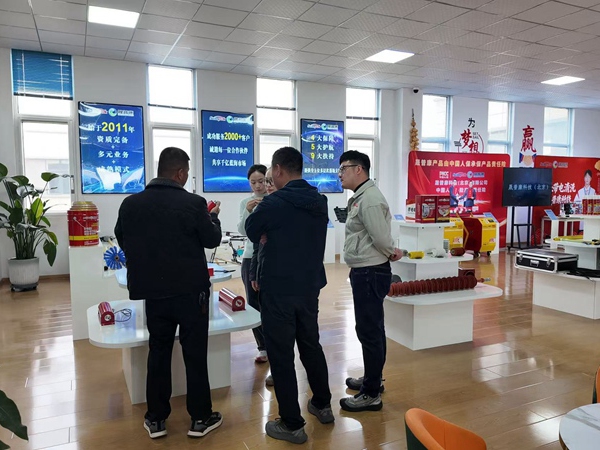 蓝清科技客户考察049