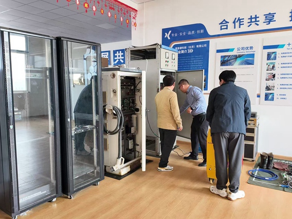 蓝清科技客户考察057