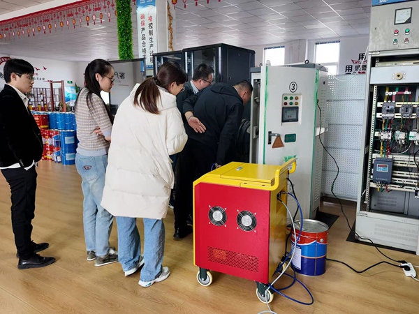 蓝清科技客户考察060