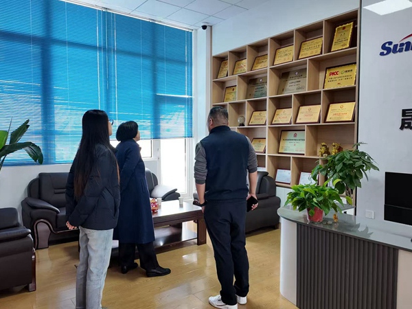 蓝清科技客户考察071