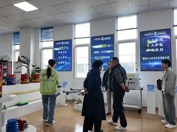 蓝清科技客户考察070