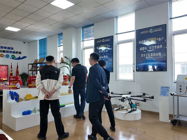 蓝清科技客户考察077