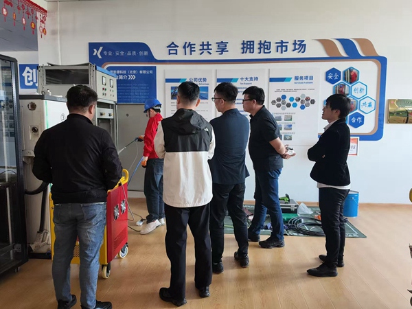 蓝清科技客户考察080