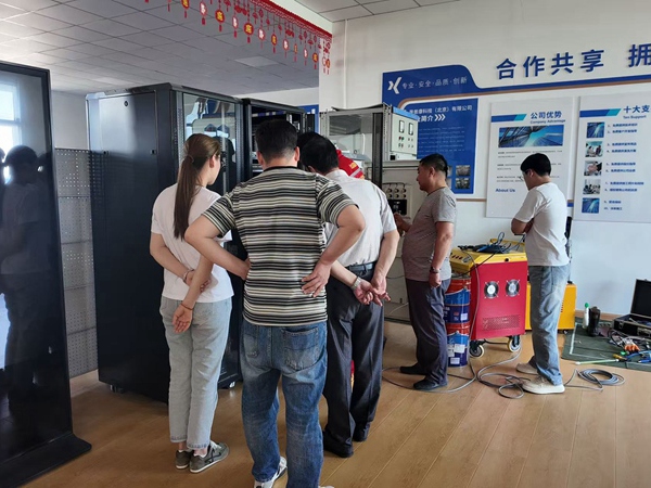 蓝清科技客户考察087