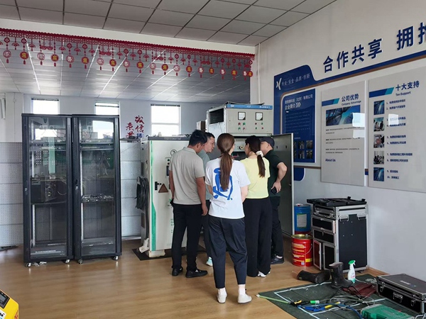 蓝清科技客户考察091