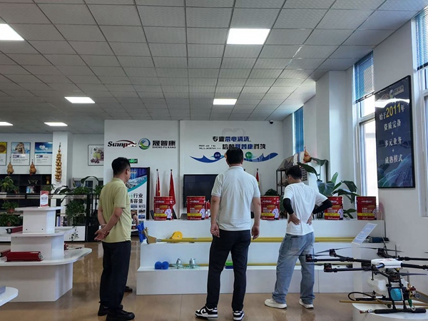 蓝清科技客户考察109