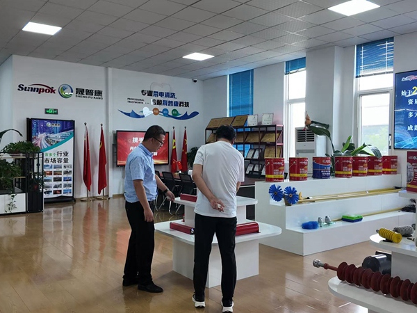 蓝清科技客户考察112