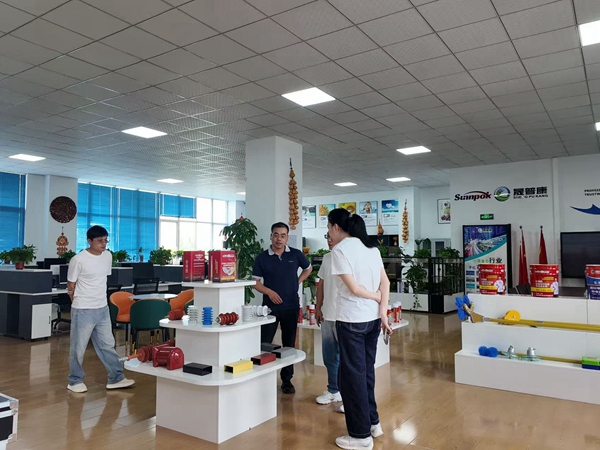 蓝清科技客户考察128