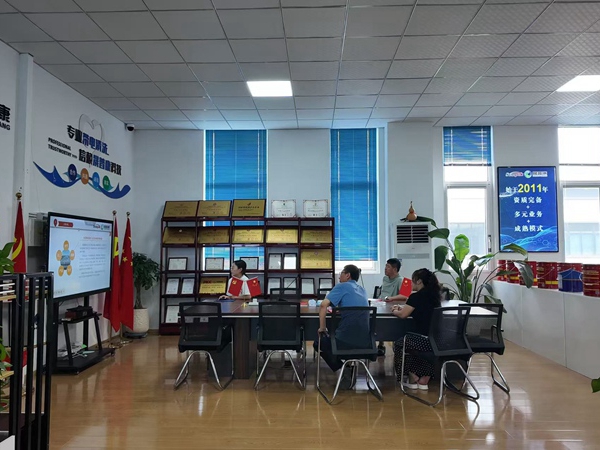 蓝清科技客户考察133