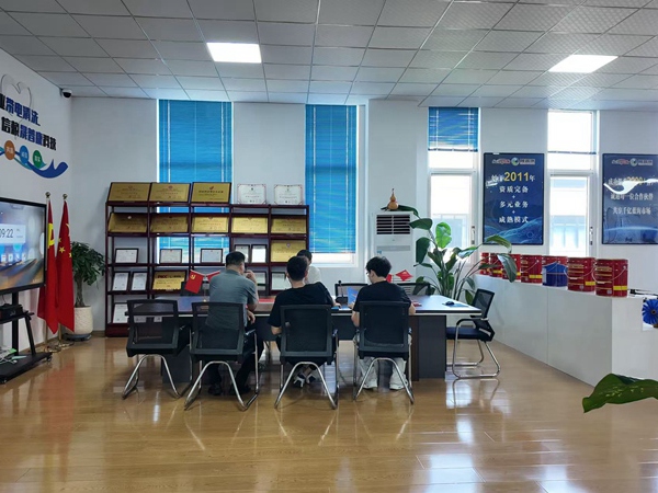 蓝清科技客户考察139