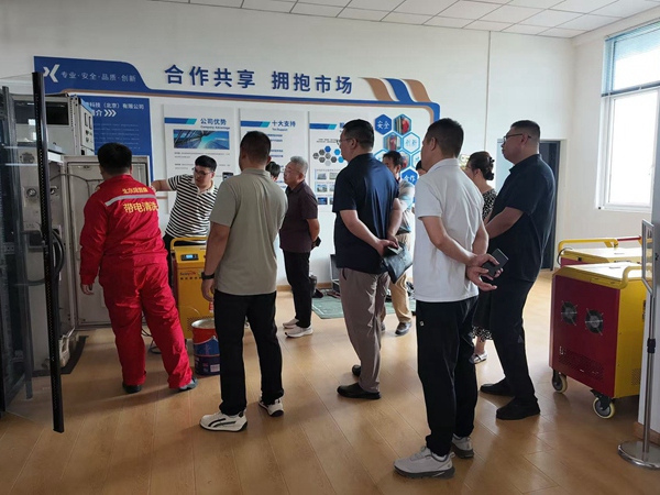 蓝清科技客户考察145